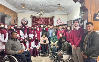 Disability Day – Visit to SAYA Organization