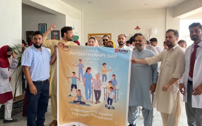 Celebrating World PT Day at KMU-IHS Islamabad: Empowering Health Through Movement